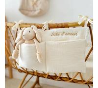 1 pezzo Cesta portaoggetti per pannolini personalizzata per neonati, organizer portatile per pannolini, vestiti, salviette, per doccia all'aperto, decorazione della casa, regalo, multifunzionale, deco
