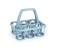 1 Pezzo Cestello Portabottiglie in Plastica 6 Posti Vari Colori