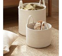 1 pezzo Cesto portabiancheria multifunzione, contenitore per il deposito di indumenti e pannolini M,SColore unicoTessuto non tessuto