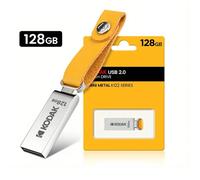 1 pezzo Chiavetta USB KODAK K122 in metallo 128 GB 64 GB 32 GB Memory Stick Pen Drive USB 2.0 Pendrive regalo per Halloween 16G,32G,64G,128GAcciaio inossidabile