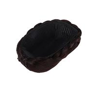 1 pezzo Chignon intrecciato Extension Chignon Fibra sintetica Hairpiece per donne ragazze per matrimoni balli di fine anno styling quotidiano facile da usare aggiunge volume pienezza elegante