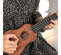 1 pezzo Chitarra giocattolo da 35cm che può essere utilizzata per suonare strumenti elementari con paddle che simulano i giocattoli musicali Yukrili, chitarra puzzle e strumenti musicali per principia