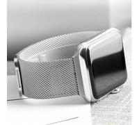 1 pezzo Cinturino compatibile con Apple Watch, S10, S9, in acciaio inox Milanese magnetico, adatto per modelli 49/46/45/44/42/41/40/38mm, compatibile con serie 7/SE/Ultra2/1, stile estivo per donne e