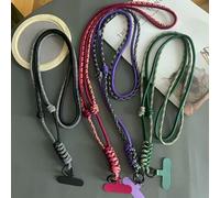 1 pezzo Cinturino regolabile in maglia, tracolla e supporto per telefono, comodo per uso quotidiano e sportivo compatibile con Android e la maggior parte degli smartphone, regalo per madre, famiglia,