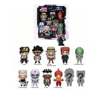 1 pezzo Ciondolo portachiavi mystery bag con personaggi 3D della serie di anime ufficiale - 1 pezzo casuale contenente Jonathan Joestar e Star Platinum o altri personaggi, come regalo per mamma e amic