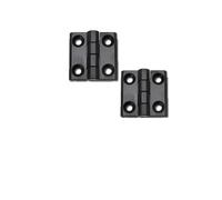 1 pezzo CL226-2 in lega di zinco attrezzature industriali, contenitore angolo 304, cerniere per porta in acciaio inox, 50 x 50 mm, cerniera per mobili (1 PCS-black-good-zinco)