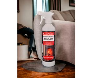 1 Pezzo CleanPrince Detergente Per Vetro Camino 500 ml