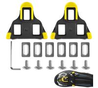 1 pezzo Cleats per bici da corsa compatibile con SPD Cleats e Look Keo Cleats,SPD Sl Cleats,ShimanoSpd Cleat,ShimanoCleats,per ciclismo indoor ed outdoor, incluse viti di montaggio