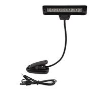 1 pezzo Clip-on Music Score Stand Luce Ricaricabile Lettura Luce per Camera da Letto