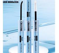 1 pezzo Colla per ciglie e sigillante per extension ciglie 2 in 1, adatto per extension a ciuffetti, colla per ciglie a lunga durata, colla non allergica per extension fai-da-te, applicatore mascara,