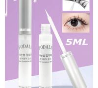 1 pezzo Colla per ciglie finte impermeabile e super forte da 5ml con formula delicata e applicatore a pennello - Colla per ciglie ad asciugatura rapida e lunga durata per un'applicazione perfetta PET