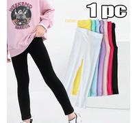 1 pezzo Collant/Leggings classici e versatili, sottili e traspiranti, adatti per bambine, per l'estate 4-7Y,2-3Y,12-16Y,7-9 anni,10-12 anniTessuto in maglia