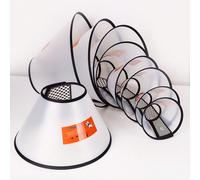 1 pezzo Collare Elisabetta per cani e gatti, cono per cani di taglia grande, media e piccola, anti-morso, graffi, leccature, decorativo L,M,S,XL,XS,XXL,XXXL,XXXS,XXSBlocchi di colorePolipropilene