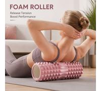 1 pezzo Colonna Yoga Mini a Mezzaluna Cava da 28 cm - Rullo per Massaggio Muscolare in Schiuma EVA per Recupero dei Tessuti Profondi, Rilascio Miofasciale e Stretching Post-Allenamento - Portatile, Le