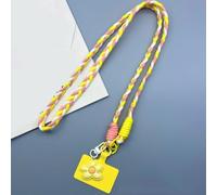 1 pezzo colorato petalo lungo tracolla tracolla staccabile custodia cordino per telefono - unisex per escursioni all'aperto