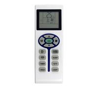 1 pezzo compatibile for il condizionatore d'aria ZHTL02 for Pezzi di ricambio for telecomando Processo materiale: ABS Comunicazione wireless: IR Uso: Condizionatore Colore: Bianco