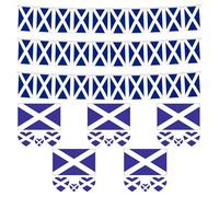 1 Pezzo Con 30 Bandiere Ferroviarie, 5 Set Di Adesivi Per Tatuaggi, Bandierine Scozzesi, Bandierine Scozzesi, Bandierine In Tessuto, Bandierine Della Bandiera Europea