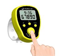 1 pezzo Contatore elettronico a 5 canali aggiornato con display grande, funzione di blocco e conteggio manuale, che si illumina al buio, per il conteggio di reperti 1 pezzo nero,1 pezzo blu,1 pezzo ro