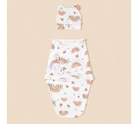 1 pezzo Coperta avvolgente per neonato morbida e comoda in puro cotone, stampata, adatta per uso domestico o in viaggio, per tutte le stagioni, ideale per San Valentino ATTENZIONE: Da usare solo sotto