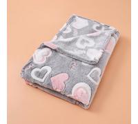 1 pezzo Coperta in peluche per bambini, in morbido e caldo materiale in pile di corallo, adatta per neonati, bambini o appena nati, può essere utilizzata per passeggini, viaggi o come coperta decorati