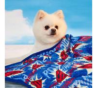 1 pezzo Coperta in peluche stampata con gatti e cani, adatta per animali domestici L,M,SGeometrico,Lettere,stampa dappertuttoTessuto