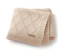 1 pezzo Coperta lavorata a maglia per neonati comoda e semplice, adatta per tutte le stagioni, regalo di San Valentino ATTENZIONE: Da usare solo sotto la supervisione di un adulto, altrimenti ci sarà 