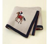 1 pezzo Coperta/trapunta carina a fantasia per bambini adatta per tutte le stagioni, idea regalo per San Valentino Tagli UnicaAnimale,Blocchi di colore,RitrattoMaglia Pettinata