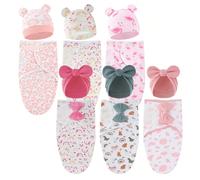 1 pezzo Copertina morbida in cotone per neonati, adatta per bambini e bambine, facile da avvolgere, misura 0-3 mesi, ottima come regalo per nascita, per attività all'aperto, essenziale per neonati 1 P