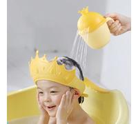 1 pezzo Coppa shampoo a forma di orso cartoon per bambino, coppa di risciacquo per bagno e doccia accessori per bagno Tagli UnicaBlocchi di colorePolipropilene