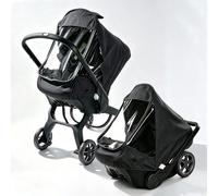 1 pezzo Copripioggia per seggiolino auto compatibile con seggiolino auto per neonati e passeggino, impermeabile e antivento, traspirante, accessori universali per il viaggio del bambino Tagli UnicaPol