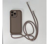 1 pezzo Cordino in corda e arenaria, custodia antiscivolo per fotocamera e smartphone compatibile con Apple, Galaxy, Infinix, Redmi, OPPO, VIVO, Realme, Honor, OnePlus, impermeabile, antiurto, resiste