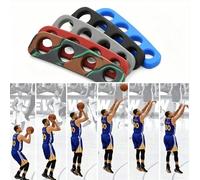1 pezzo Correttore e protettore per il tiro a canestro, guardia per la correzione della forma della mano anti-distorsione per migliorare la precisione del tiro, strumento di allenamento per il basket 