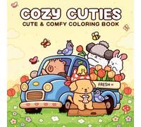 1 pezzo COZY CUTIES: Libro da colorare Coco per adulti e adolescenti, libro da colorare con super disegni carini di spazi accoglienti e hygge per il relax (Cozy Spaces Coloring). I libri da colorare a