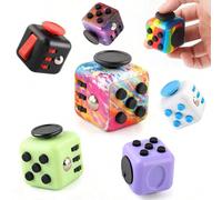 1 pezzo Cubo giocattolo antistress in materiale ABS, piccolo spinner esagonale per decompressione, set per adulti per alleviare lo stress nel lavoro e nella vita, adatto come regalo per gli amici, sol