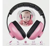 1 Pezzo Cuffia Antirumore Rosa Di Protezione Per Le Orecchie Dei Bambini Da 3 Mesi A 2 Anni, Adatta Come Regalo Di Halloween, Natale, Ringraziamento Tagli UnicaABS