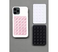 1 pezzo Cuscinetto antiscivolo in silicone per telefono con ventosa, 24 pezzi Ventose in silicone, Design adesivo, Opzioni di colori multipli compatibili con , telefoni Android, Regalo per compleanno,