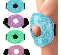 1 pezzo Cuscinetto per ghiaccio gel morbido per il ginocchio, Busta per ghiaccio per il ginocchio, Busta per ghiaccio gel, Busta per ghiaccio per caviglia e sport, Busta per ghiaccio grande a doppio u