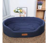 1 pezzo Cuscino lavabile per animali domestici, utilizzabile tutto l'anno, semi-chiuso, lavabile d'estate, adatto per cani e gatti di taglia piccola e grande XL-80*55*14cm entro 50 catties,S-40*30*13c