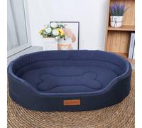 1 pezzo Cuscino lavabile per animali domestici, utilizzabile tutto l'anno, semi-chiuso, lavabile d'estate, adatto per cani e gatti di taglia piccola e grande XXL-100*65*16cm entro 90 catties,XL-80*55*