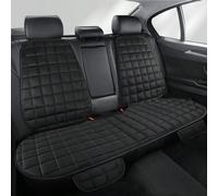 1 pezzo Cuscino per sedile auto, comfort estivo, stile scaccato in pelliccia corta, morbido e confortevole, colore unito minimalista, senza lacci, traspirante, singolo anteriore con schienale, cuscino