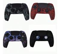 1 Pezzo Custodia con impugnatura imbottita per Controller P5, 4 opzioni di colore, stampa a trasferimento d'acqua, design più spesso per un'esperienza di gioco migliorata Cielo stellato,rosso,nero,gri
