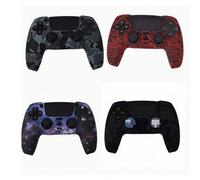 1 pezzo Custodia per controller P5, con stampa a trasferimento d'acqua, design più spesso per un'esperienza di gioco migliorata, 4 opzioni di colore Cielo stellato,rosso,nero,grigio,banda,Riso arcobal