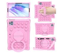 1 pezzo Custodia per tablet con giocattolo a bolle pop, protettiva antiurto con cinturino e penna, compatibile covo M10 3rd 10.6" 2022/ M10 FHD Plus / 2nd Gen 10.3" TB-X606/Honor Pad X8a/MatePad Se 11