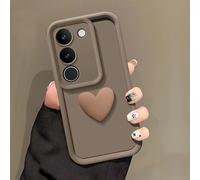 1 pezzo Custodia per telefono a forma di cuore a strati, compatibile con Apple 12/13 Pro Max, Honor X7, Galaxy A56 5G, Infinix Smart 8, Infinix Hot 40i, Spark 20, Spark 20C, Spark Go 2024, Redmi Note