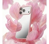1 pezzo Custodia per telefono alla moda e minimalista con finitura a specchio (non uno specchio vero), adatta per iPhone 13/11 da 6,1 pollici, custodia protettiva full-body, adatta per iPhone 17 Pro M