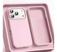 1 pezzo Custodia per telefono cellulare in silicone liquido di lusso con colore caramella e pulsante AI, compatibile con 17 AIR 16 15 14 13 12 11 Pro Max Plus, ultra sottile e protettiva anti-urto iPh