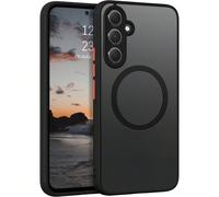 1 pezzo Custodia per telefono compatibile con ricarica senza fili magnetica, finitura opaca e morbida, con perforazioni, compatibile con Apple 7/8/X/XR/XS Max/11/12/13/14/15/16/17 Pro Max, Galaxy A14/