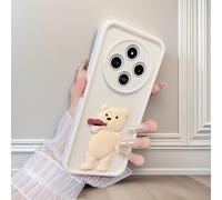 1 pezzo Custodia per telefono con cornice a forma di orsetto 3D a tema dopamina, compatibile con 12/13 Pro Max, Honor X Gal Galaxy A56 5G, Infinix Smart 8, Infinex Hot 40i, Spark 20C, Splendente Go4,4