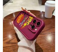 1 pezzo Custodia per telefono con design decalcomania di Cars 95 Lightning McQueen Rust-Eze Racing, adatta per iPhone 17/17 Pro/17 Pro Max/17 Air/16/15/14/13/12/11/X, Custodia per iPhone 17 Pro Max, C