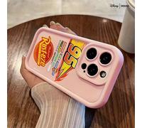 1 pezzo Custodia per telefono con design decalcomania di Cars 95 Lightning McQueen Rust-Eze Racing, adatta per iPhone 17/17 Pro/17 Pro Max/17 Air/16/15/14/13/12/11/X, Custodia per iPhone 17 Pro Max, C